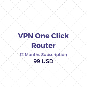 VPN One Click Router 12 Months Subscription