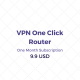 VPN One Click Router Subscription One Month